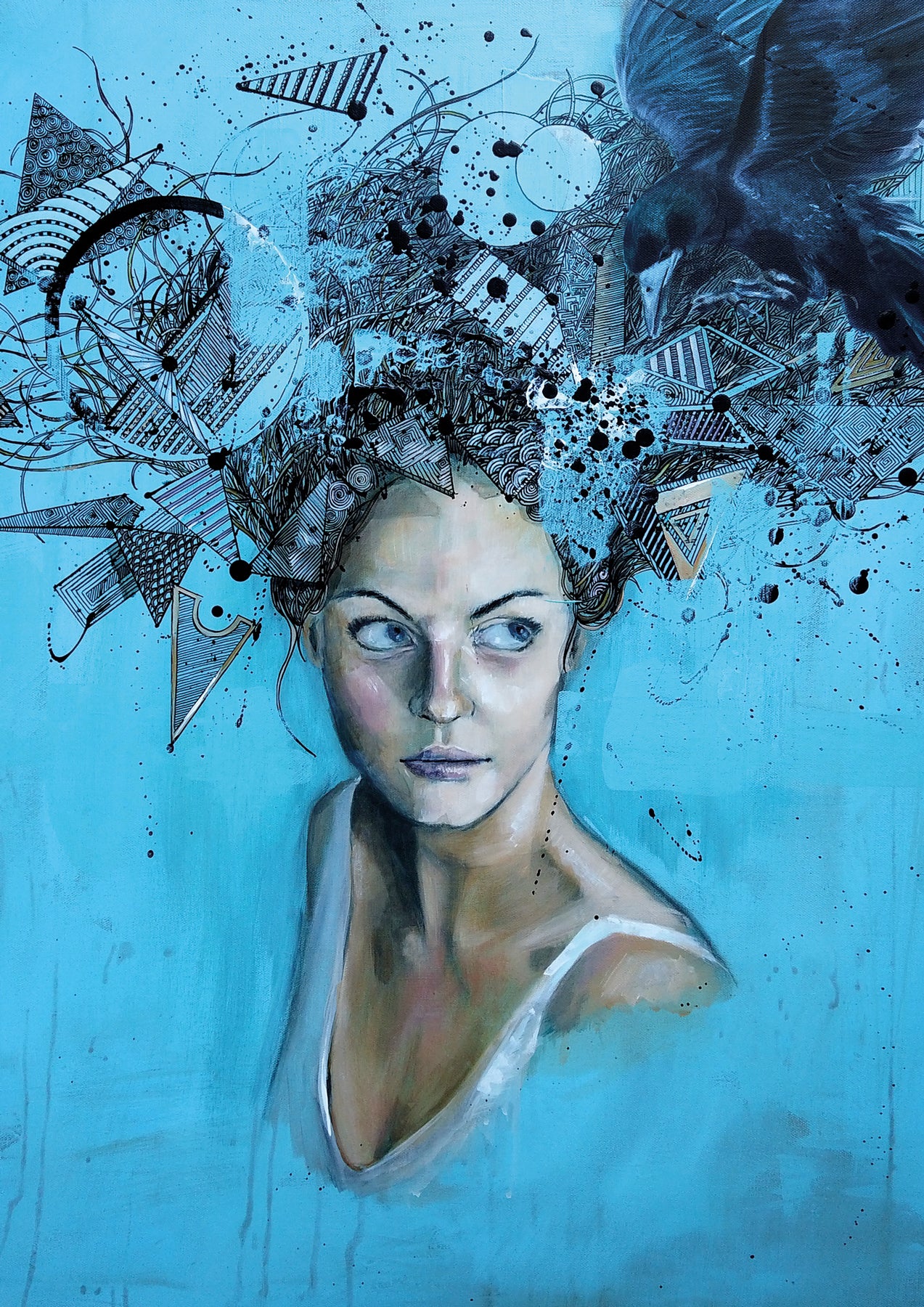 Impression "FRAGMENTS VOLATILES"