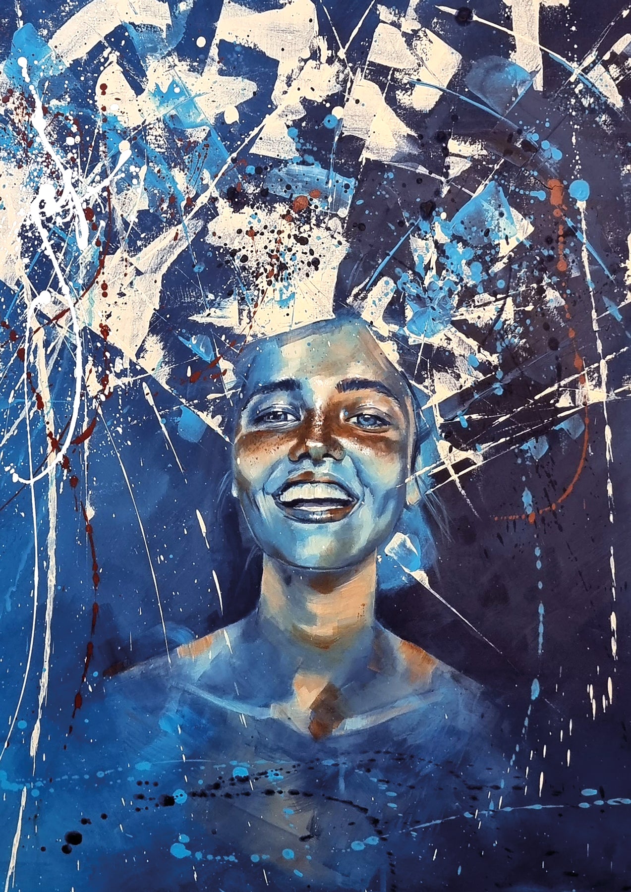 Impression "FRAGMENTS DE BONHEUR"